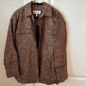 Derek Lam 10 Crosby tweed jacket